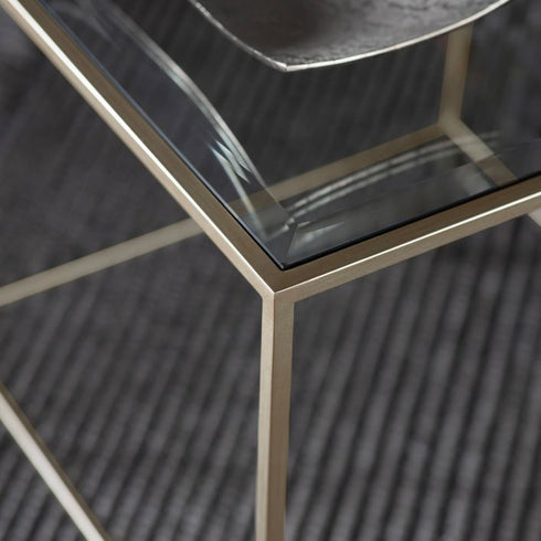 PaulaHome - Rothbury Side Table Champagne